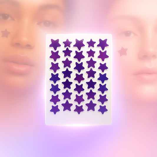 Luna Dots Acnee Stickers - Purple Premium